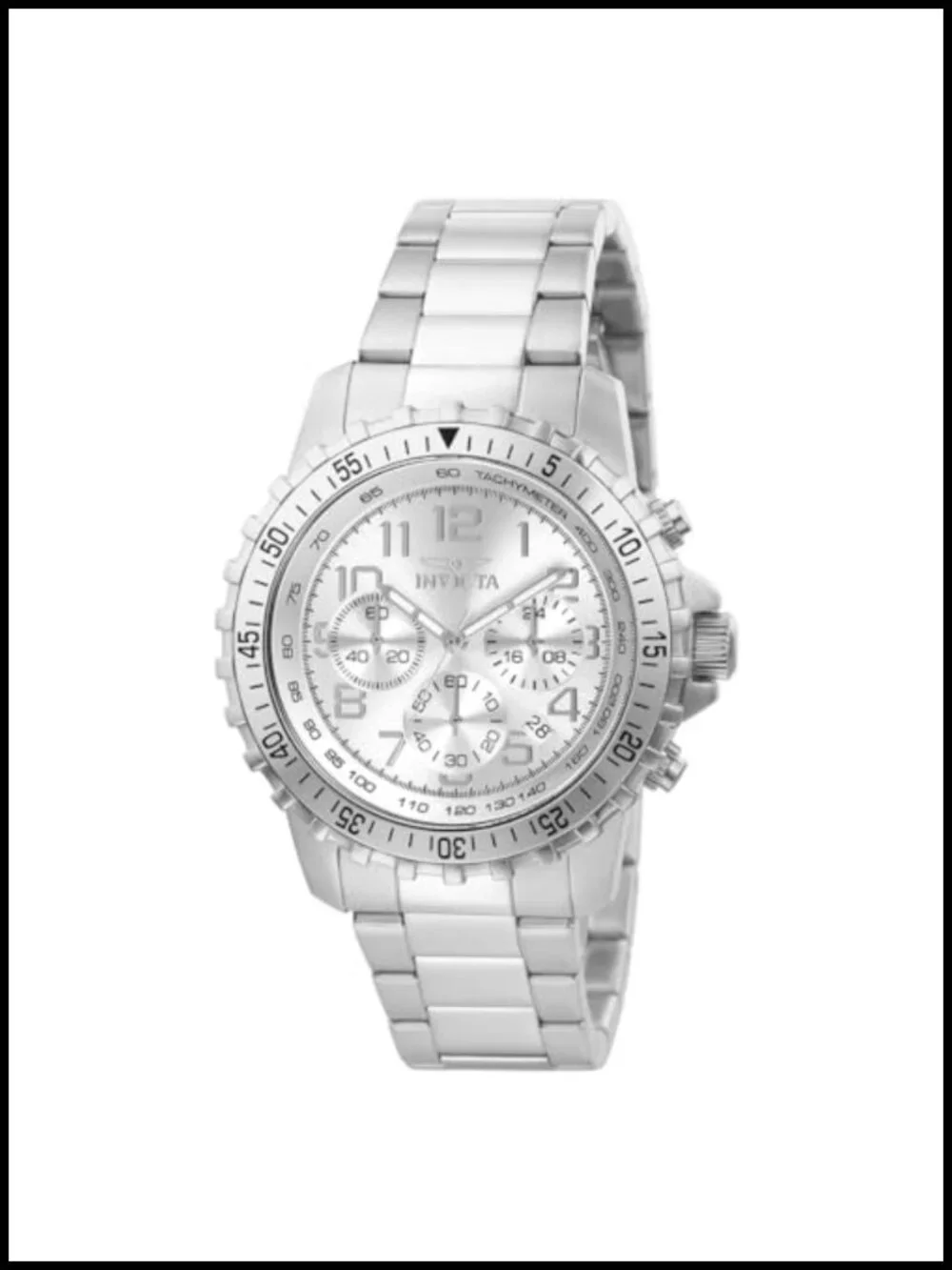 Invicta II Chronograph Stainless Steel Watch 45mm
